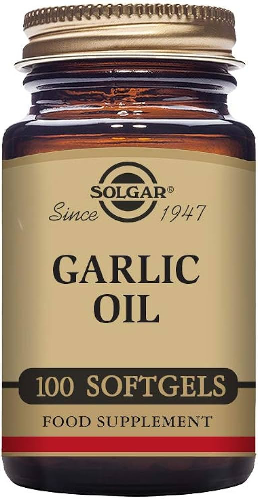 Solgar Garlic Oil 100 softgels